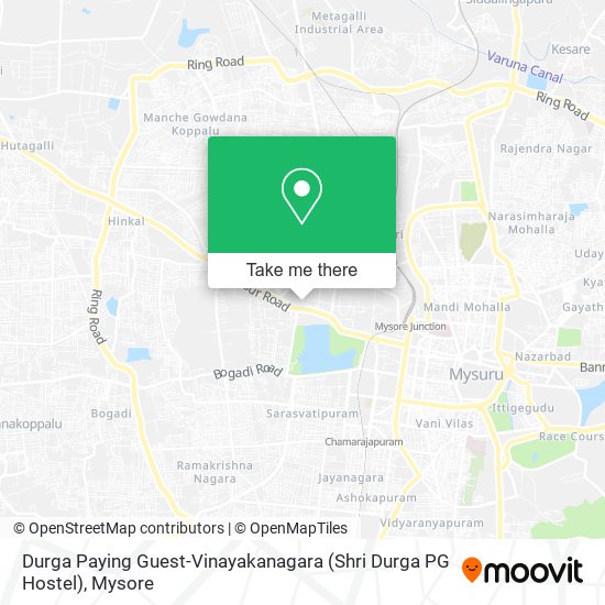 Durga Paying Guest-Vinayakanagara (Shri Durga PG Hostel) map