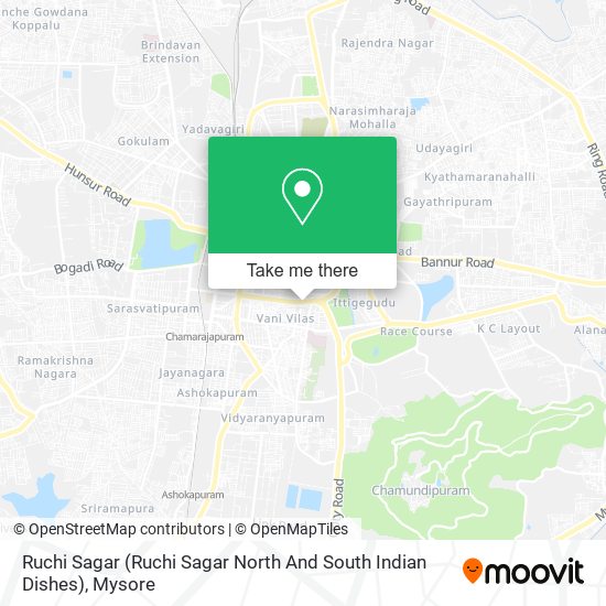 Ruchi Sagar (Ruchi Sagar North And South Indian Dishes) map