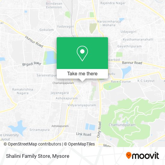 Shalini Family Store map