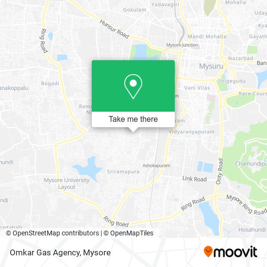 Omkar Gas Agency map