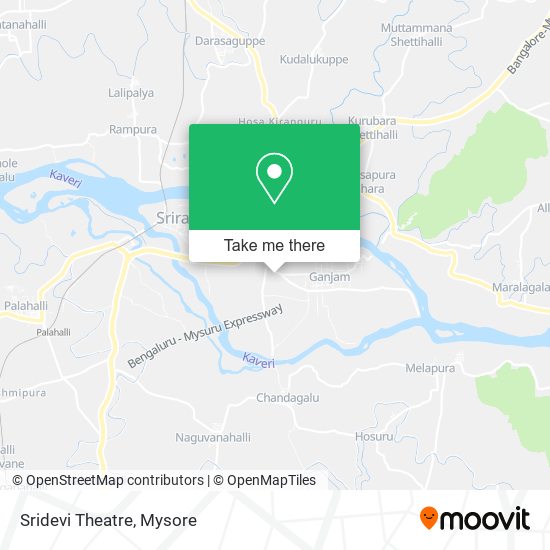 Sridevi Theatre map