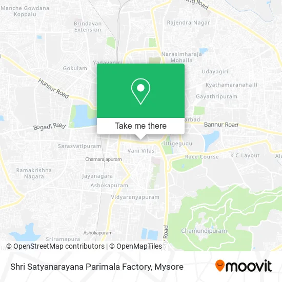 Shri Satyanarayana Parimala Factory map