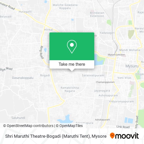 Shri Maruthi Theatre-Bogadi (Maruthi Tent) map