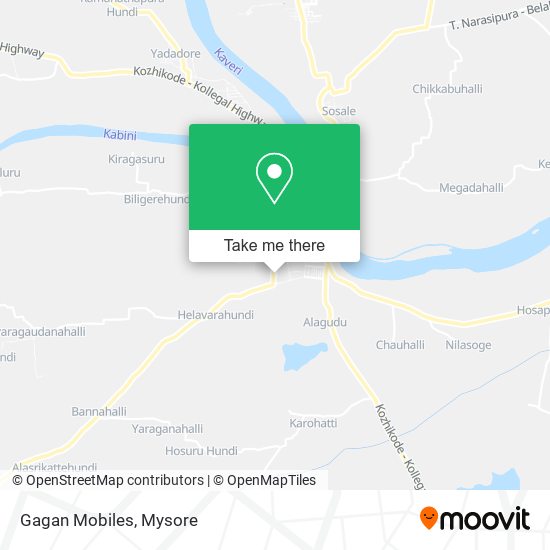 Gagan Mobiles map
