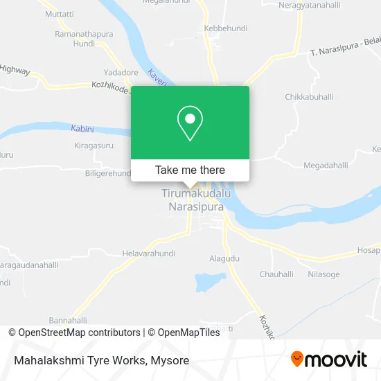 Mahalakshmi Tyre Works map