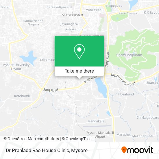 Dr Prahlada Rao House Clinic map