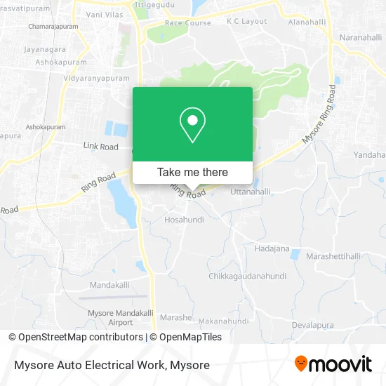 Mysore Auto Electrical Work map