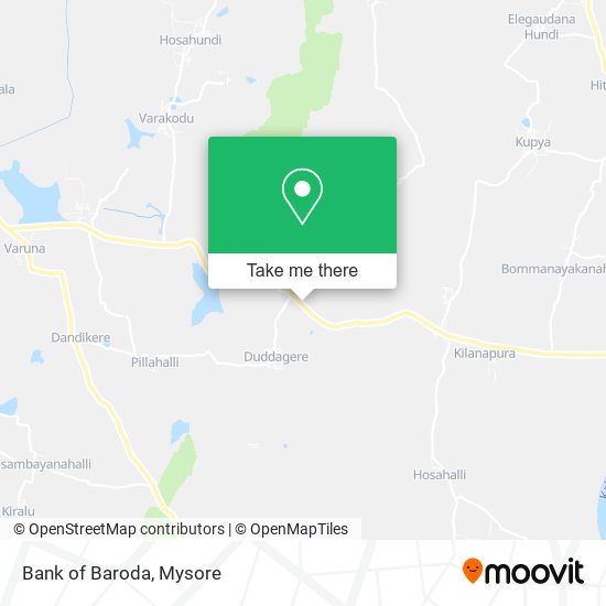 Bank of Baroda map