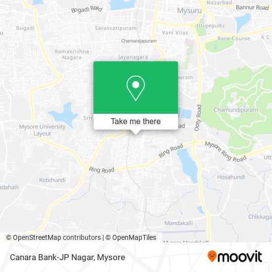 Canara Bank-JP Nagar map