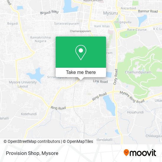 Provision Shop map