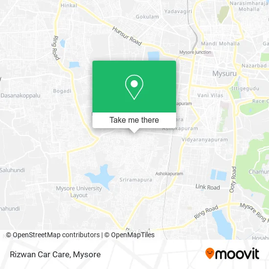 Rizwan Car Care map