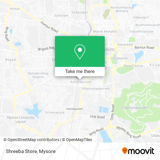 Shreeba Store map