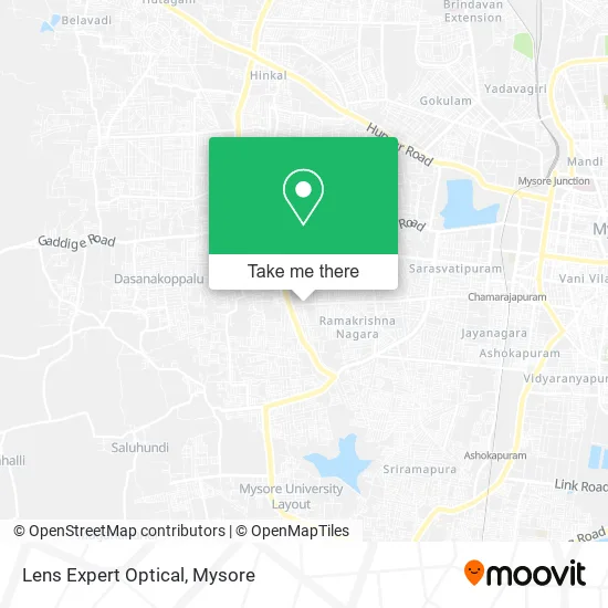Lens Expert Optical map