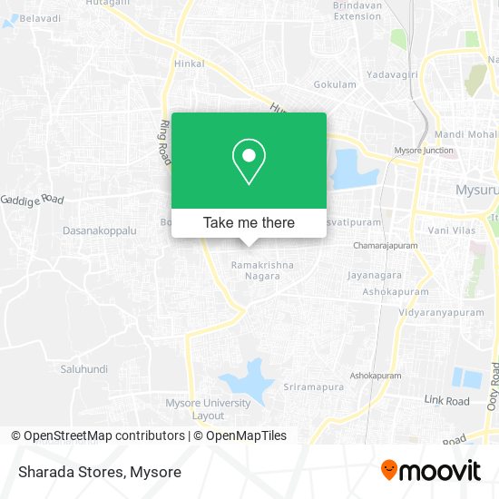 Sharada Stores map