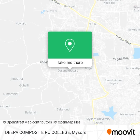 DEEPA COMPOSITE PU COLLEGE map