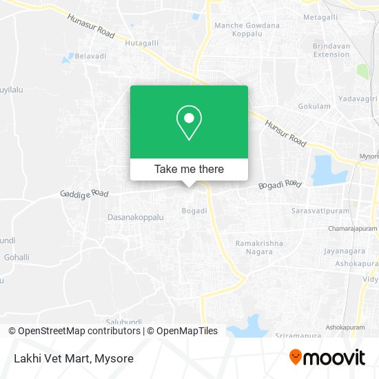 Lakhi Vet Mart map