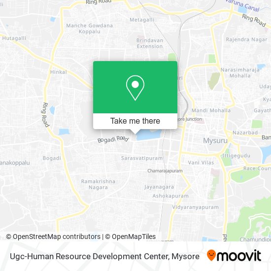 Ugc-Human Resource Development Center map