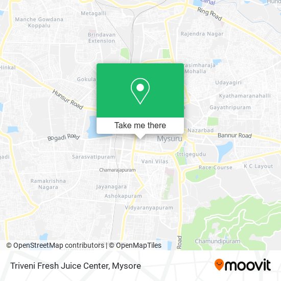 Triveni Fresh Juice Center map