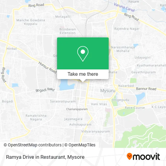 Ramya Drive in Restaurant map