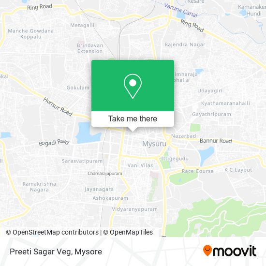 Preeti Sagar Veg map