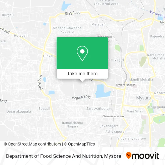 Department of Food Science And Nutrition map