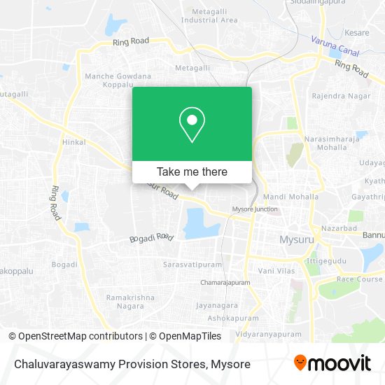 Chaluvarayaswamy Provision Stores map