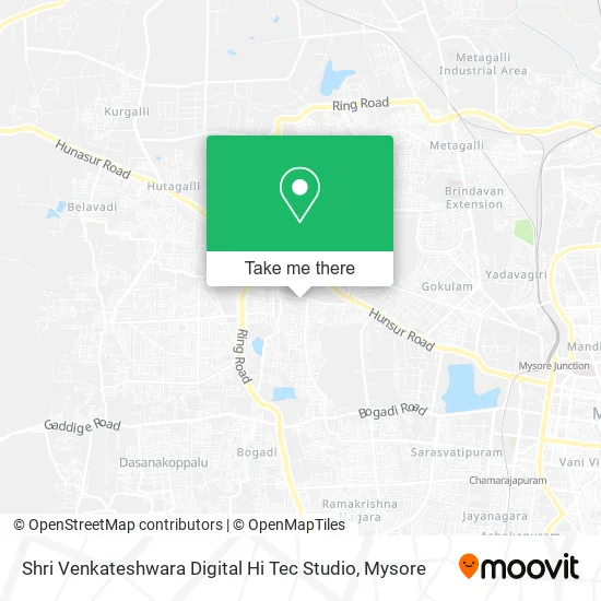 Shri Venkateshwara Digital Hi Tec Studio map