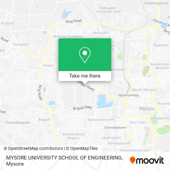 MYSORE UNIVERSITY SCHOOL OF ENGINEERING map