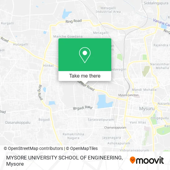 MYSORE UNIVERSITY SCHOOL OF ENGINEERING map