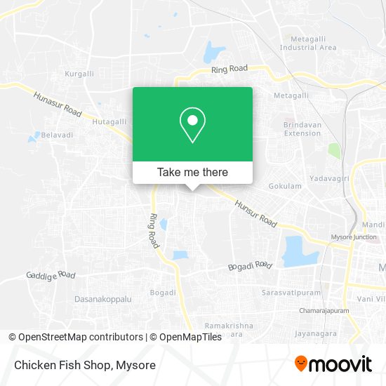 Chicken Fish Shop map