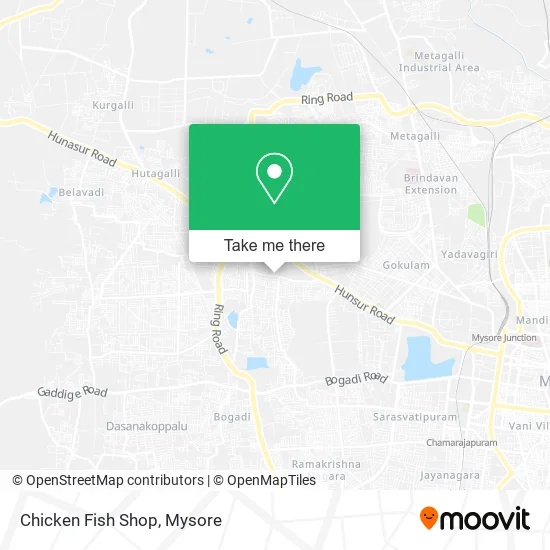 Chicken Fish Shop map