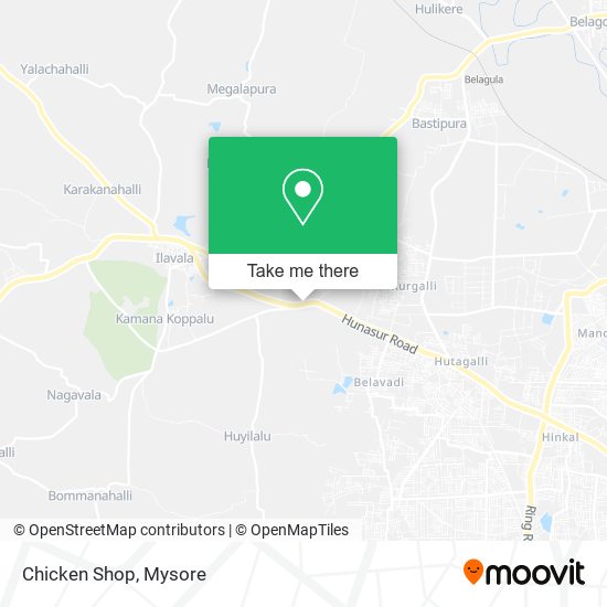 Chicken Shop map