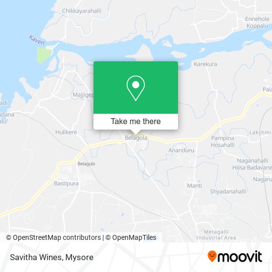 Savitha Wines map