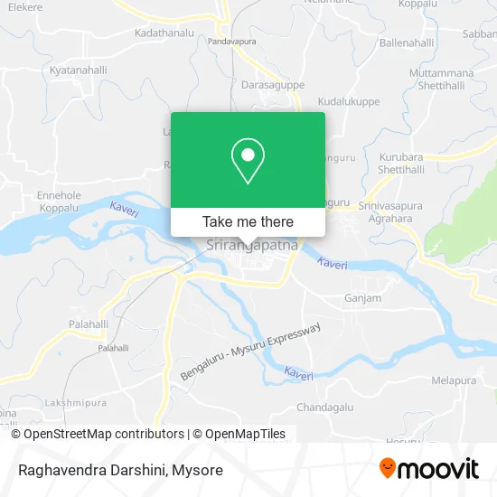 Raghavendra Darshini map
