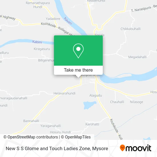 New S S Glome and Touch Ladies Zone map