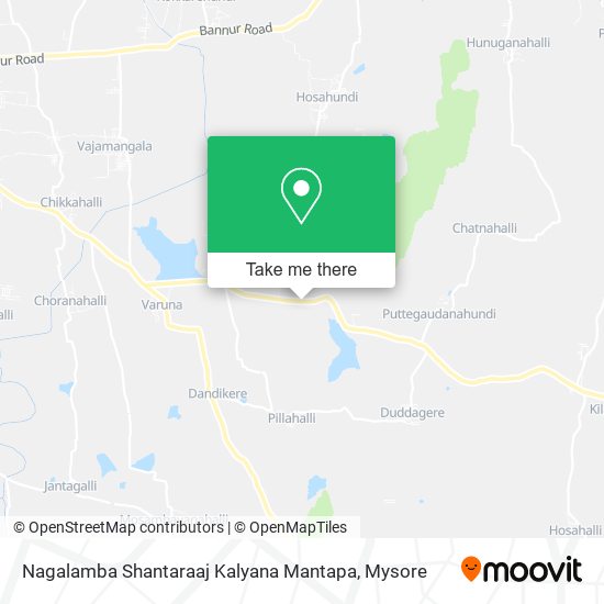 Nagalamba Shantaraaj Kalyana Mantapa map