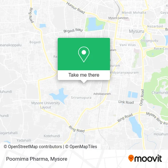 Poornima Pharma map
