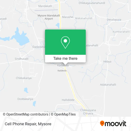 Cell Phone Repair map