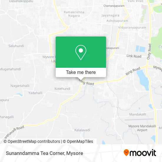 Sunanndamma Tea Corner map