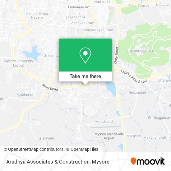 Aradhya Associates & Construction map