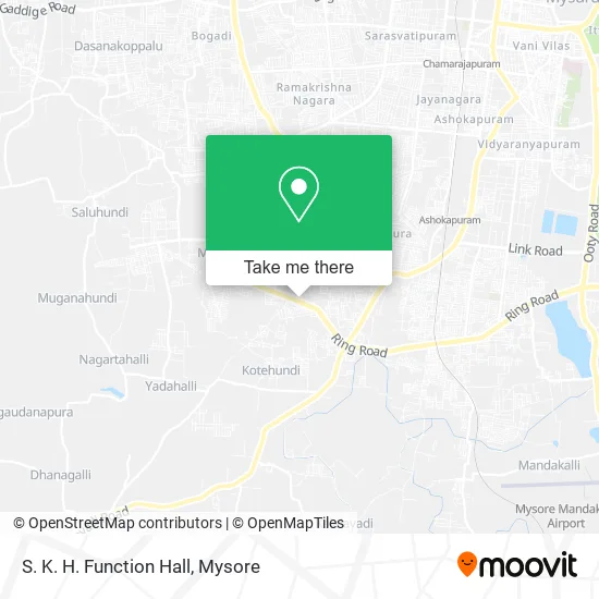 S. K. H. Function Hall map