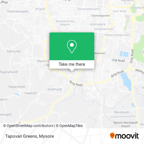 Tapovan Greens map