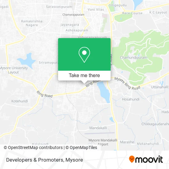 Developers & Promoters map