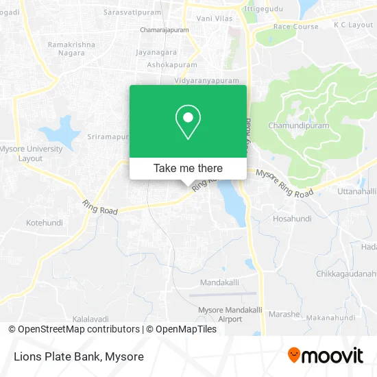 Lions Plate Bank map