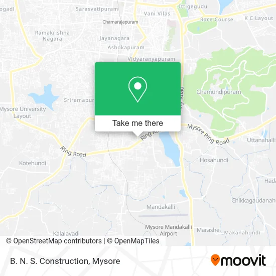B. N. S. Construction map