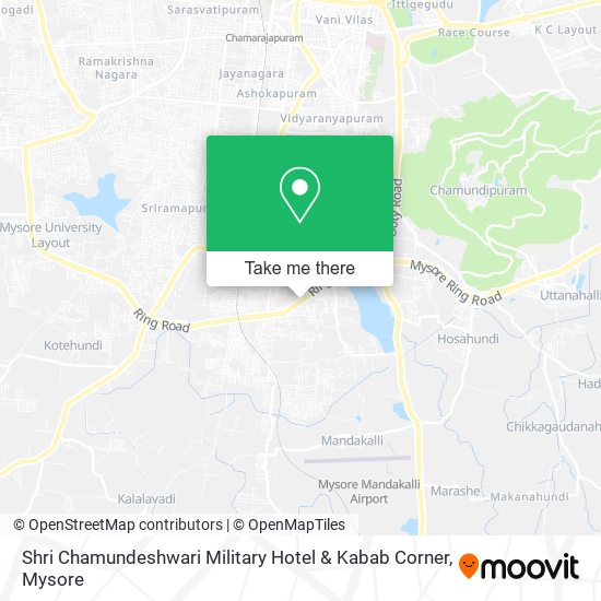 Shri Chamundeshwari Military Hotel & Kabab Corner map