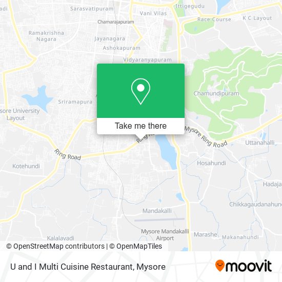 U and I Multi Cuisine Restaurant map