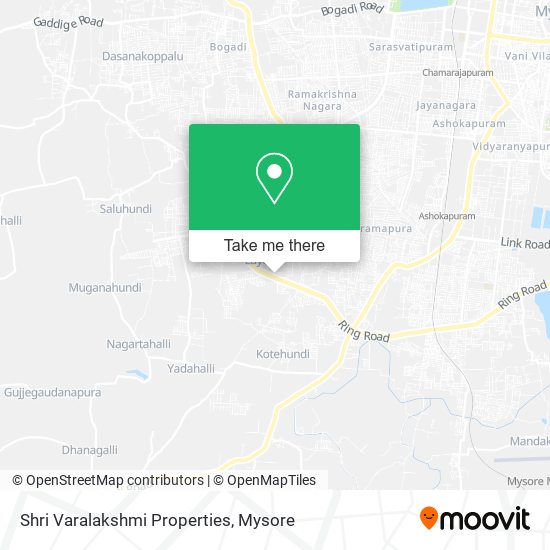 Shri Varalakshmi Properties map