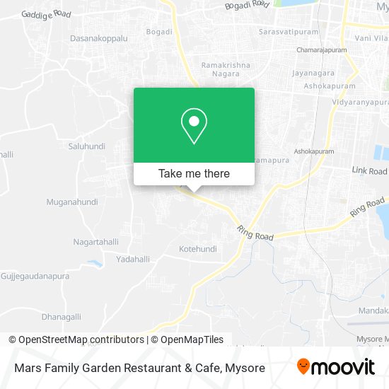 Mars Family Garden Restaurant & Cafe map