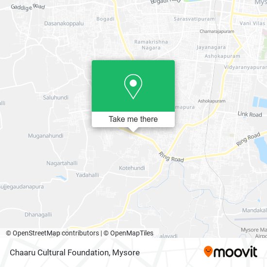 Chaaru Cultural Foundation map